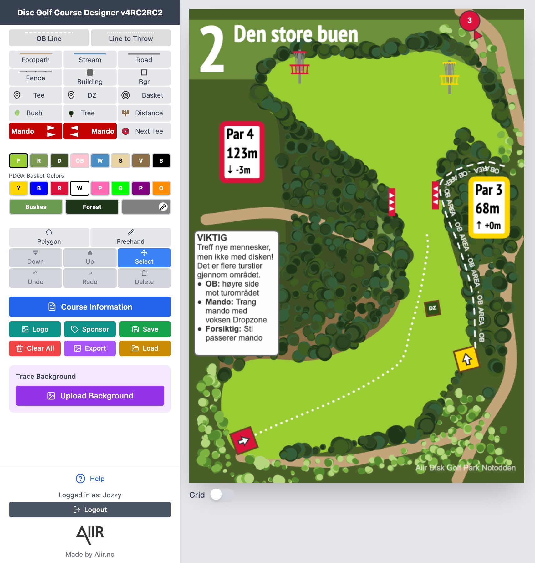 AIIR Digital – verktøy for frisbeegolf | Aiir Disc Golf